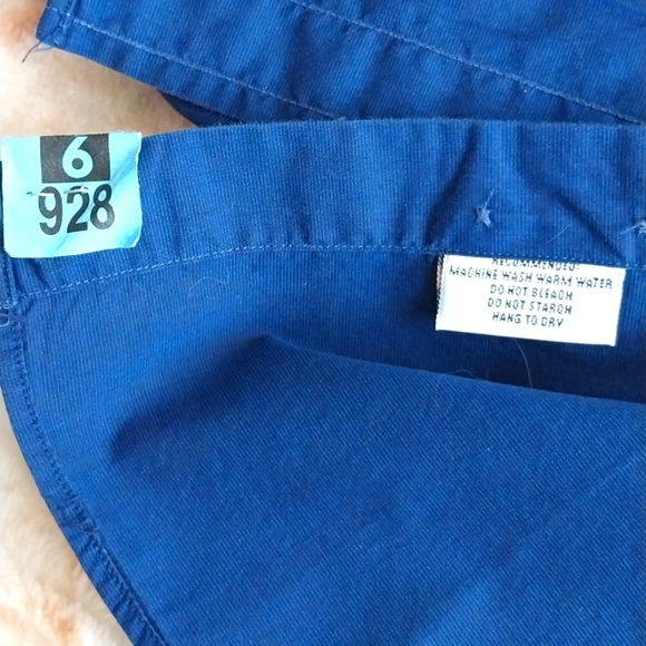 Holt Renfrew Classic Men's Botton-down Shirt 100%cotton sz 15.1/2 R in Dark Blue - Picture 9 of 11